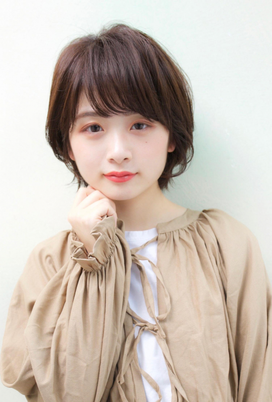 ナチュラルテイスト 穂積聡 大人かわいい小顔ひし形ショートボブ ヘアカタログ詳細 渋谷徒歩8分にあるお洒落美容院 美容室 Deco デコ Id 115